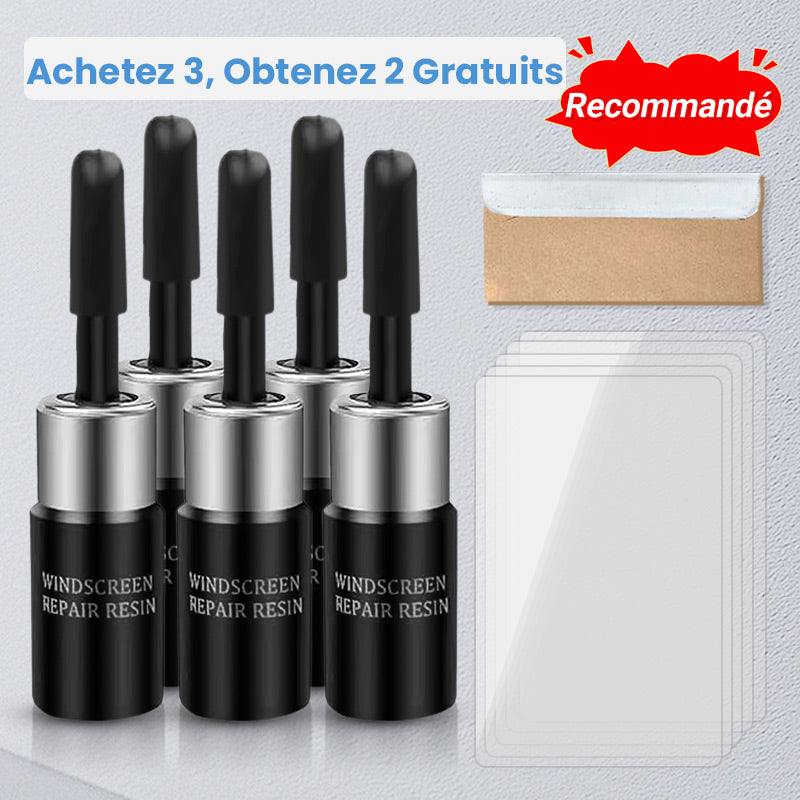 KAUFE 1, ERHALTE 1 GRATIS Reparaturset für rissiges Glas, unsichtbares Ergebnis in 20 Min., einfach anzuwenden