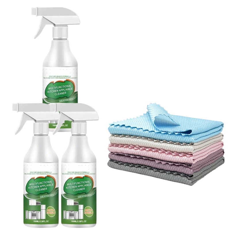 NOUVEAU: Nettoyant moussant enzymatique multi-usages, polyvalent Cuisine et maison