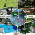 Promotion exceptionnelle -50% Fontaines solaires pour oiseaux