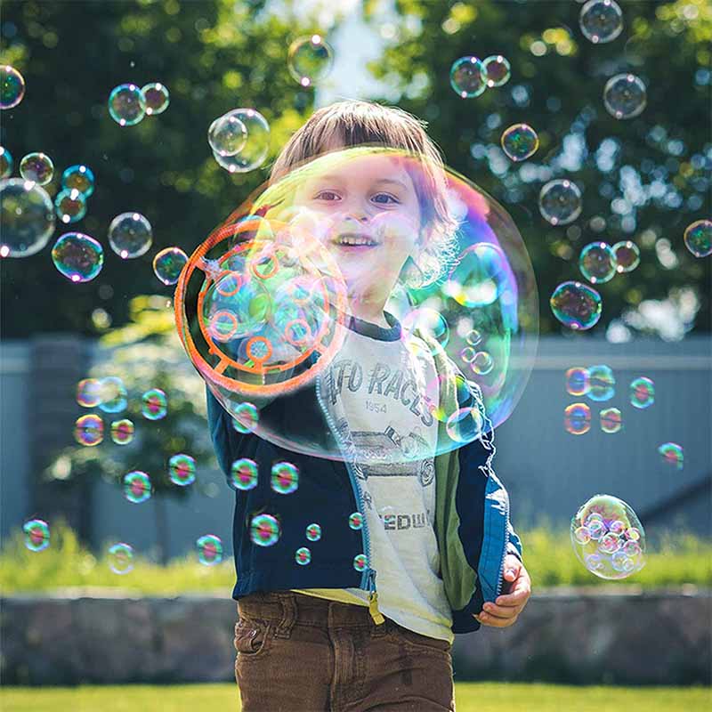 Machine grosses bulles cha?ne lectrique
