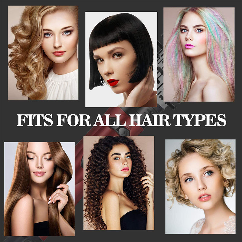 Version mise jour Fer friser 8 en 1 pour crer diverses belles coiffures