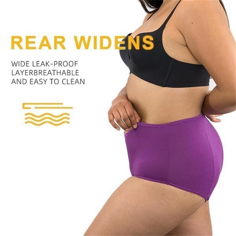 Acheter 3 Obtenir 2 Gratuit 2025 Nouvelle mise niveau Culotte tanche Taille haute