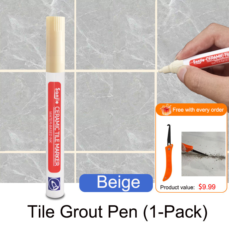Stylo anti-moisissure & impermable pour joints de carrelage
