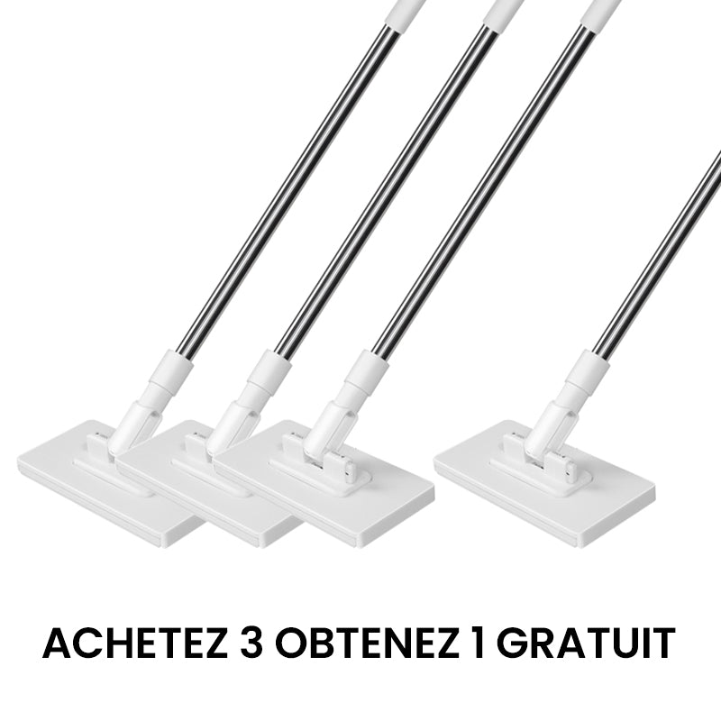 DE RDUCTION Balai poussire jetable avec 4 housses rutilisables
