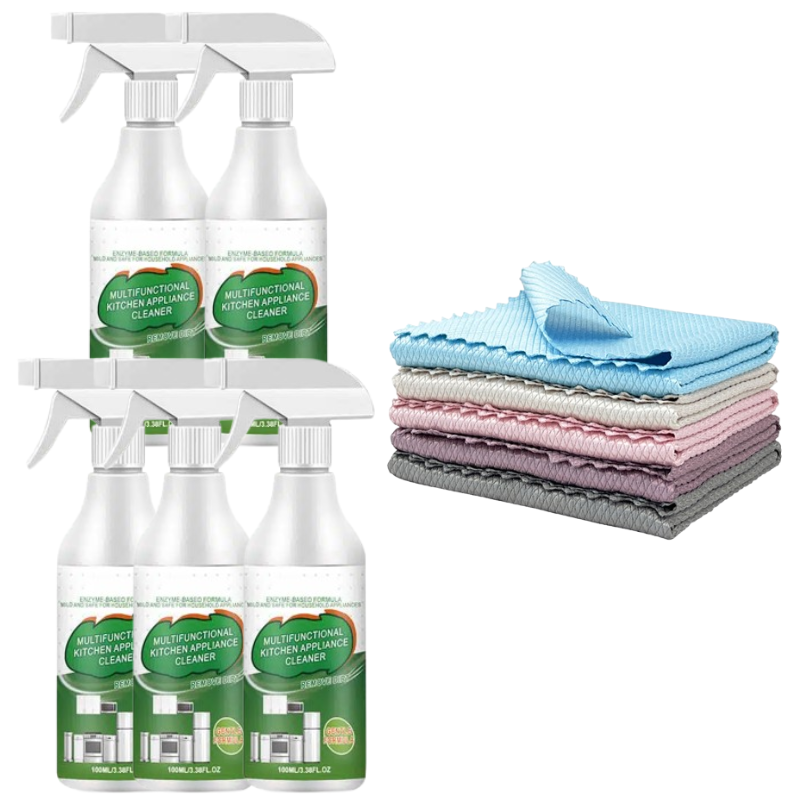 NOUVEAU: Nettoyant moussant enzymatique multi-usages, polyvalent Cuisine et maison