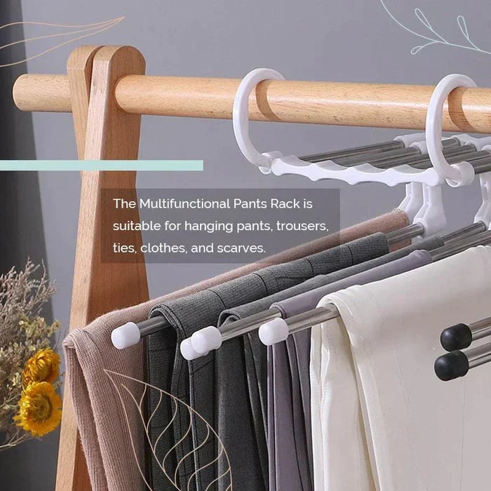 Multifunktioneller Hosenhalter: platzsparend und praktisch