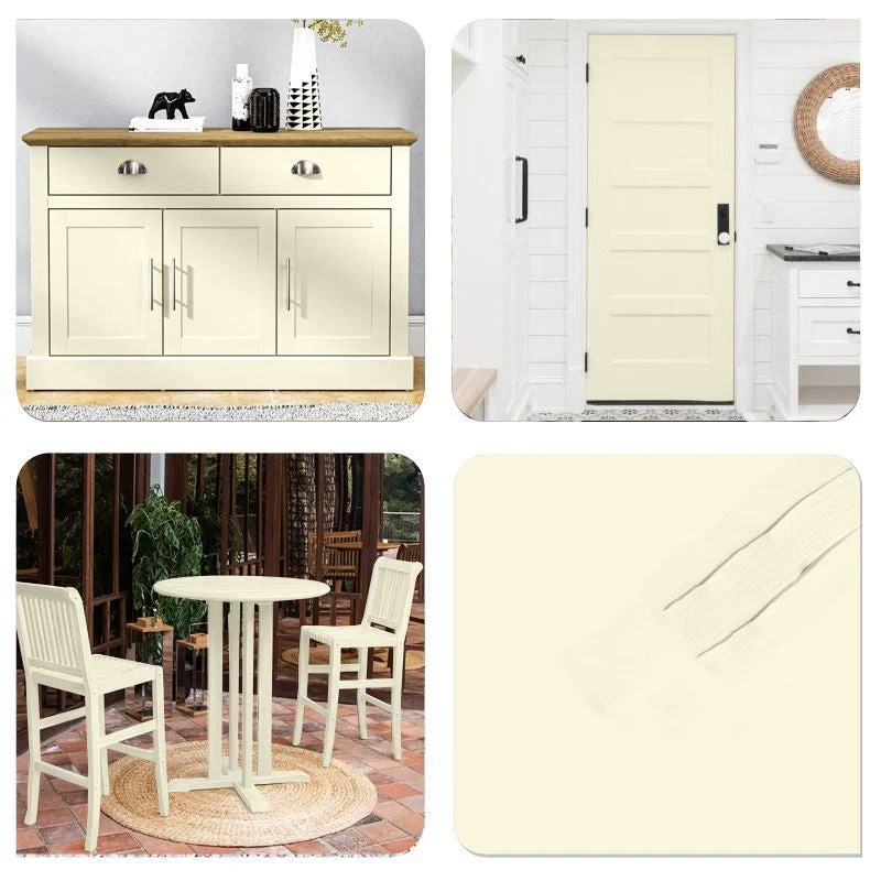 Peinture de rparation et de rnovation de meubles en bois cologique, sans odeur, base d'eau