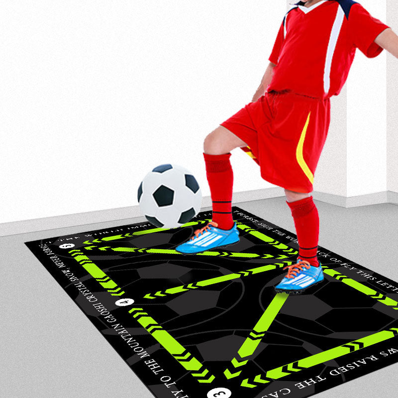 DE 50 % DE RDUCTION - Tapis d'entra?nement de football pour tous les niveaux, antidrapant et silencieux