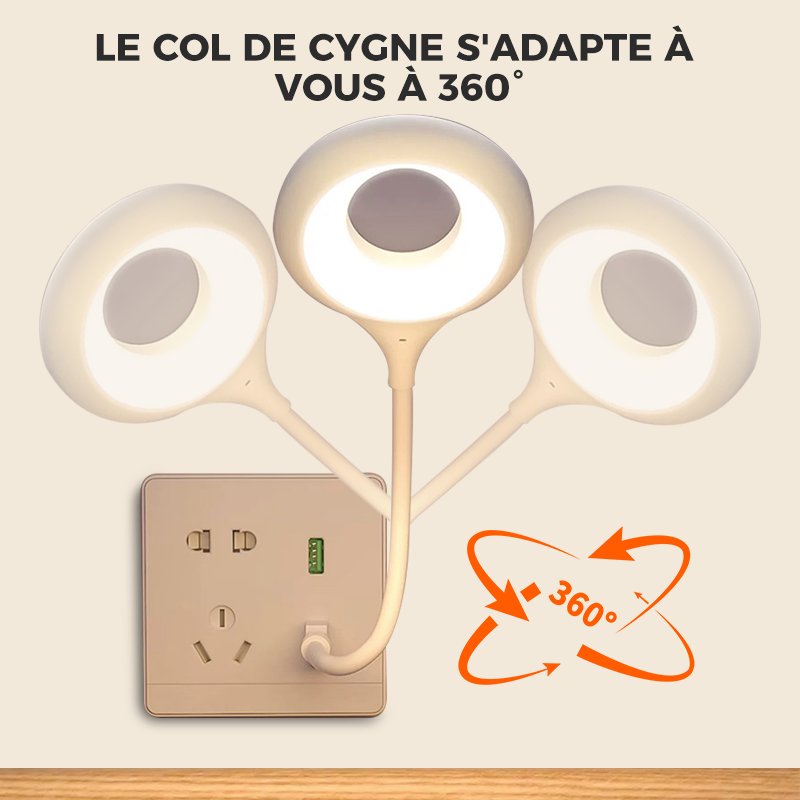 Lampe LED USB commande vocale haute technologie