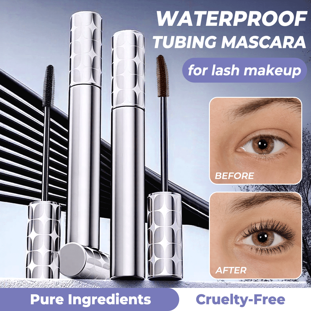 Mascara Toucher Tubing duo noir et marron pour le maquillage des cils