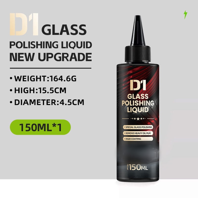 Liquide de polissage pour vitres automobiles Effacez les marques de fa?on permanente, conomisez sur les co?ts de remplacement