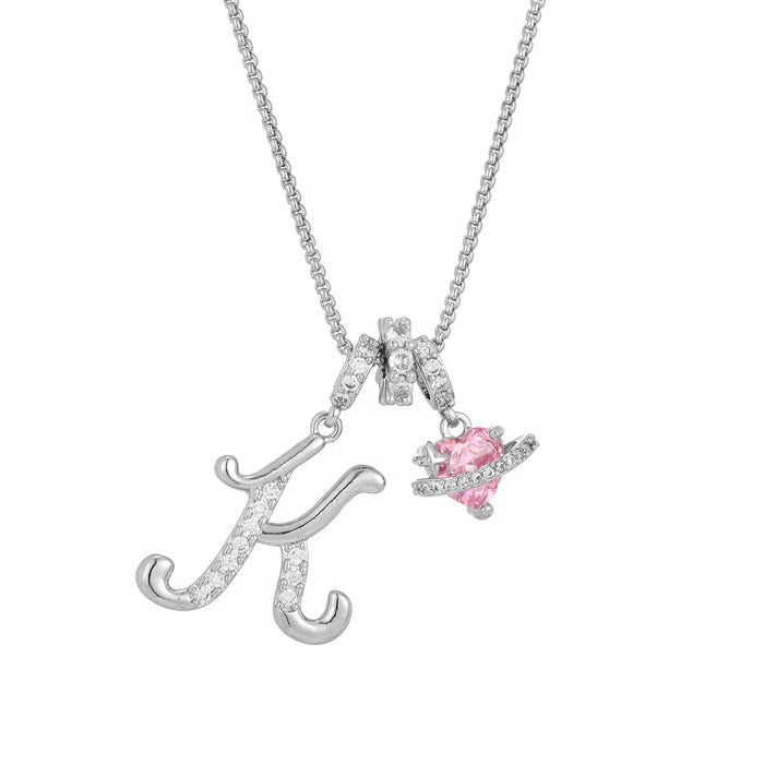 DE RDUCTION Colliers pendentifs 3 rangs avec initiales A-Z | Personnaliss et lgants