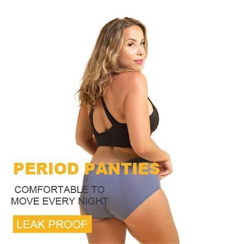 Acheter 3 Obtenir 2 Gratuit 2025 Nouvelle mise niveau Culotte tanche Taille haute