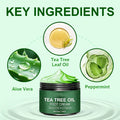 SONDERANGEBOT 2026 Über 50.000 verkaufte Einheiten Feuchtigkeitsspendende Fußcreme mit Aloe Vera und Teebaumöl, Optimierte deutsche Version