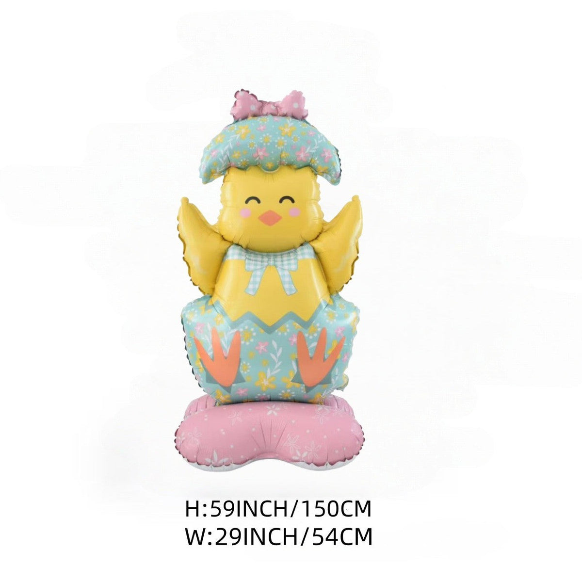 DE RDUCTION Ballons 3D sur Pied pour Paques Gants Lapin/Carotte/Poussin/?uf Dcoration Festive, Gonflage l'Air & Parfait pour Enfants/Jardin