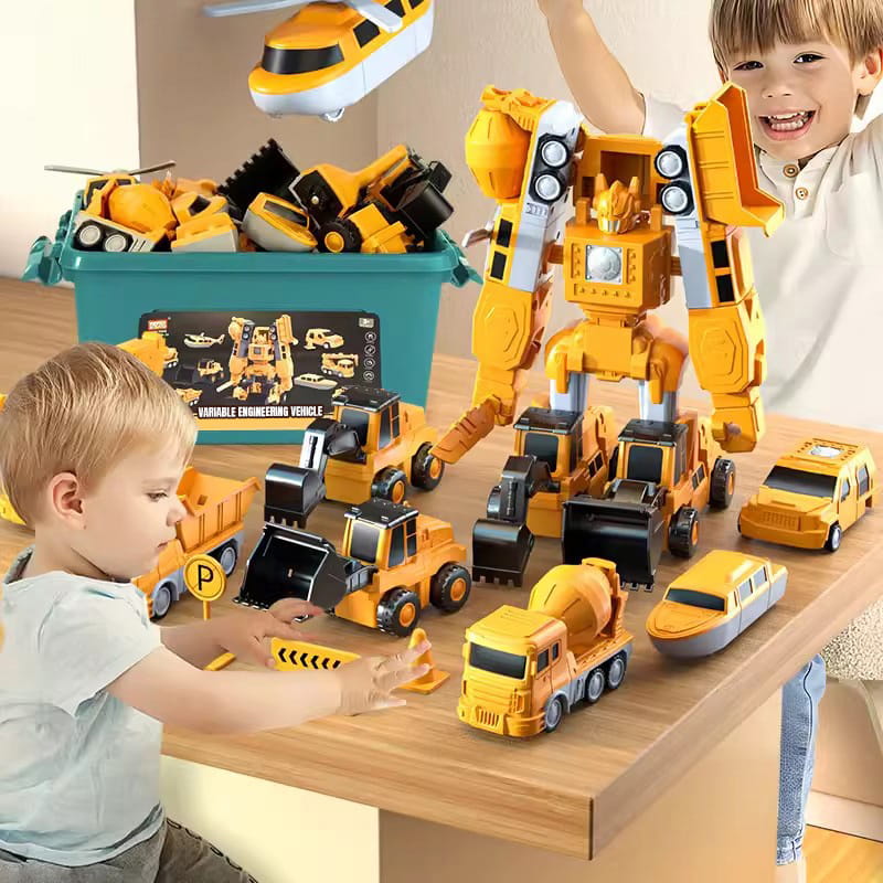 Vente chaude 50% de rduction Transformation magntique ingnierie automobile assemblage jouets