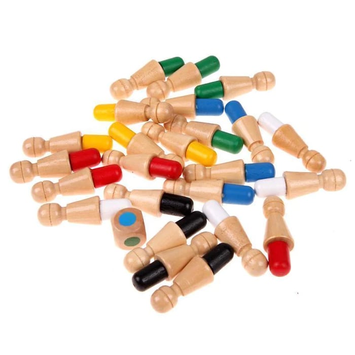 Geschenke für Kinder Holzschachspiel Memory Match Stick
