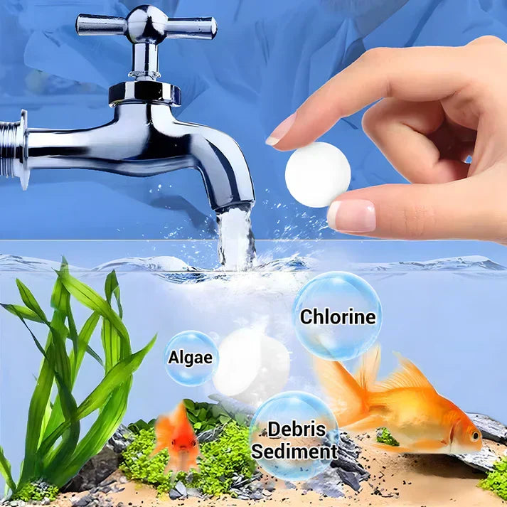 Comprim puissant de purification de l'eau d'aquarium