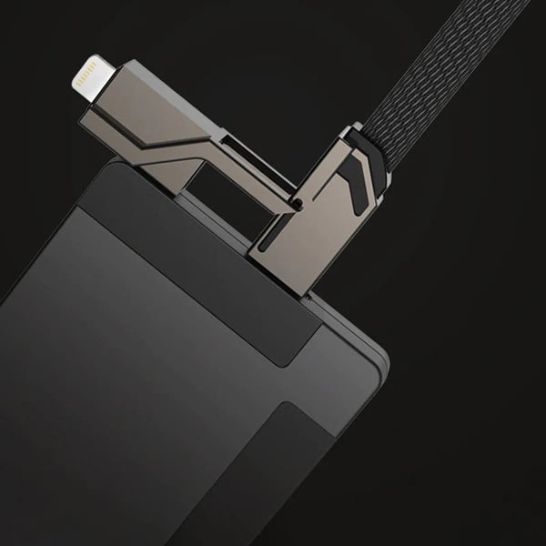 Chargeur 4-en-1 [60W Charge rapide & Synchronisation des donnes]