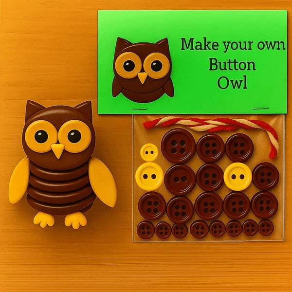 Cration DIY: Des Animaux Trop Mignons en Boutons
