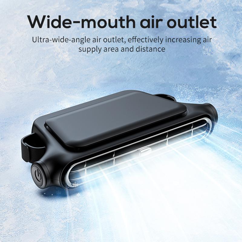 DE 49 % DE RDUCTION Ventilateur pour sige auto BreezGo Ventilateur rechargeable 3 vitesses avec fixation par clip et batterie de 3000 mAh | Recharge USB-C pour voitures, voiturettes de golf et camping-cars