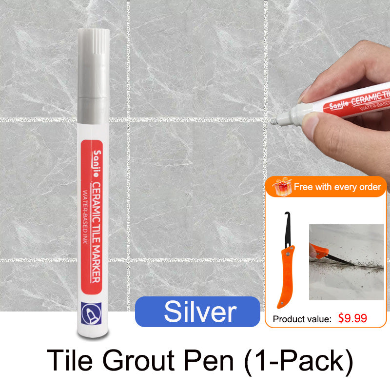 Stylo anti-moisissure & impermable pour joints de carrelage