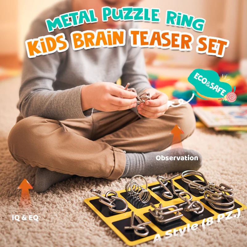 Zeitlich begrenztes Angebot: 50 % RABATT auf das Montessori-Metallpuzzle zum Lösen