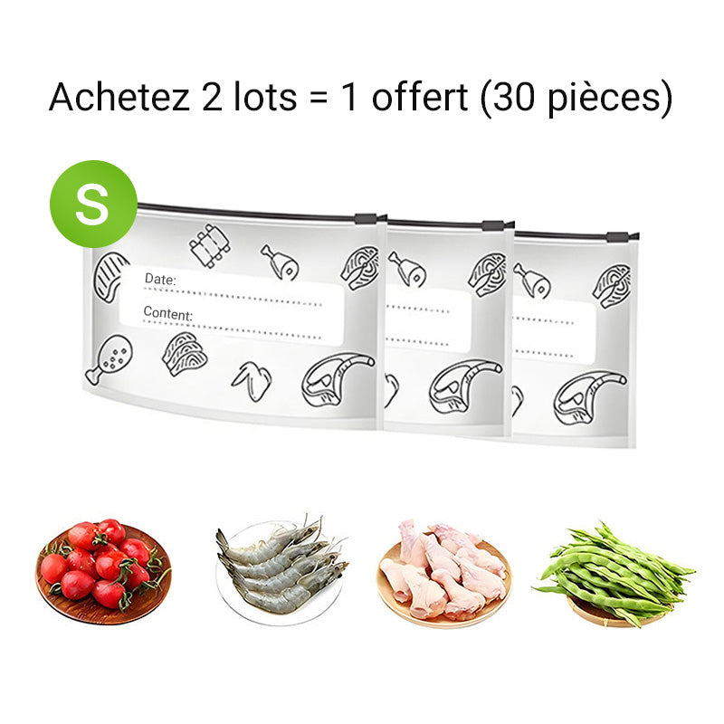 Sacs de Conservation High-Tech en Aluminium Gardez vos aliments frais plus longtemps