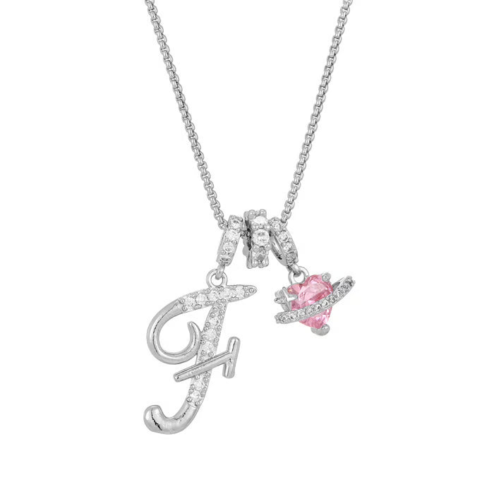 DE RDUCTION Colliers pendentifs 3 rangs avec initiales A-Z | Personnaliss et lgants