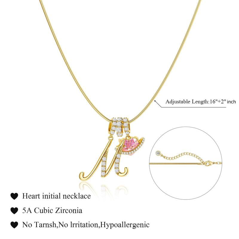 DE RDUCTION Colliers pendentifs 3 rangs avec initiales A-Z | Personnaliss et lgants