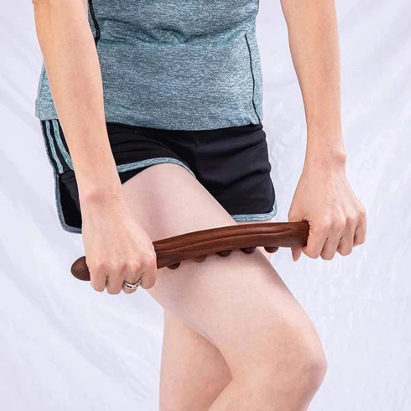 Baton de massage lymphatique en bois