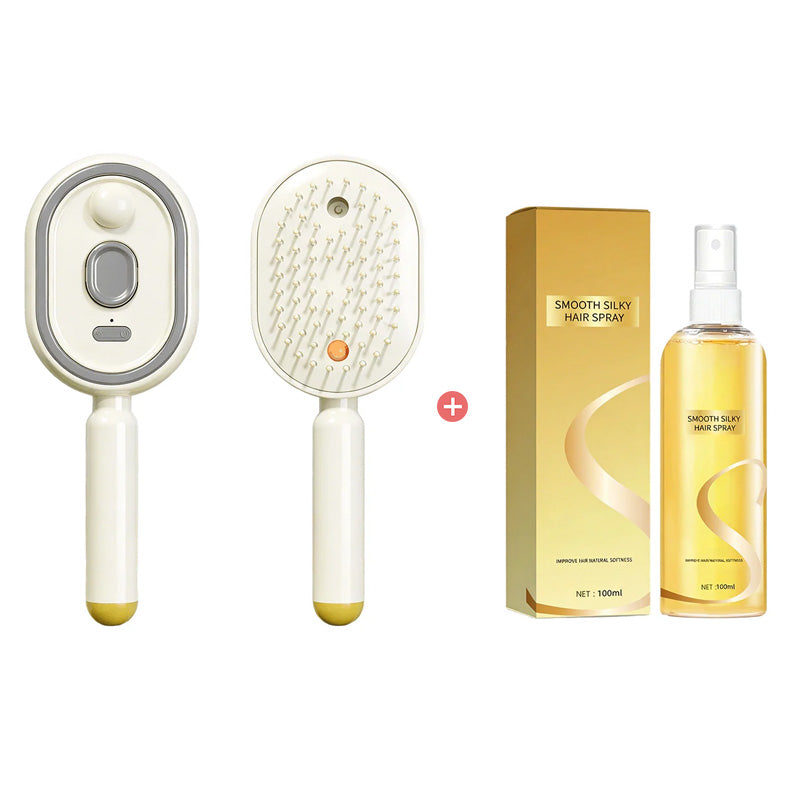 DE RDUCTION Brosse lectrique Cheveux Spray Hydratant, Massage & Lissant Instantan