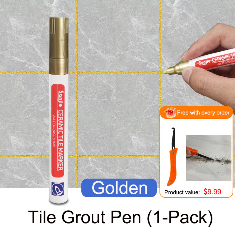 Stylo anti-moisissure & impermable pour joints de carrelage