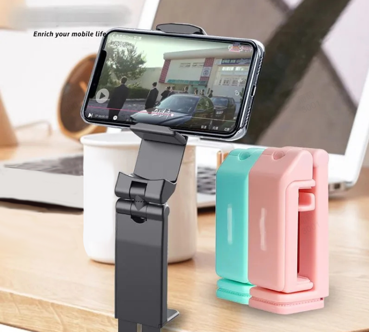Support de tlphone pliable et pivotant 360 pour bureau