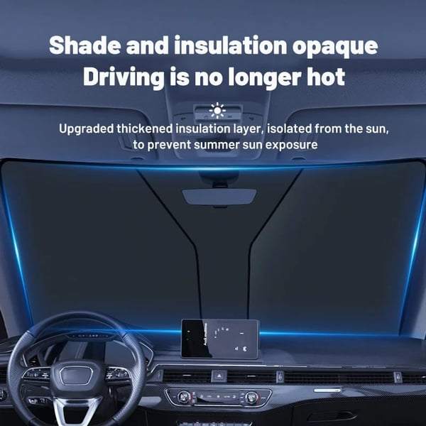 Vente chaud Pare-soleil pliable pour pare-brise