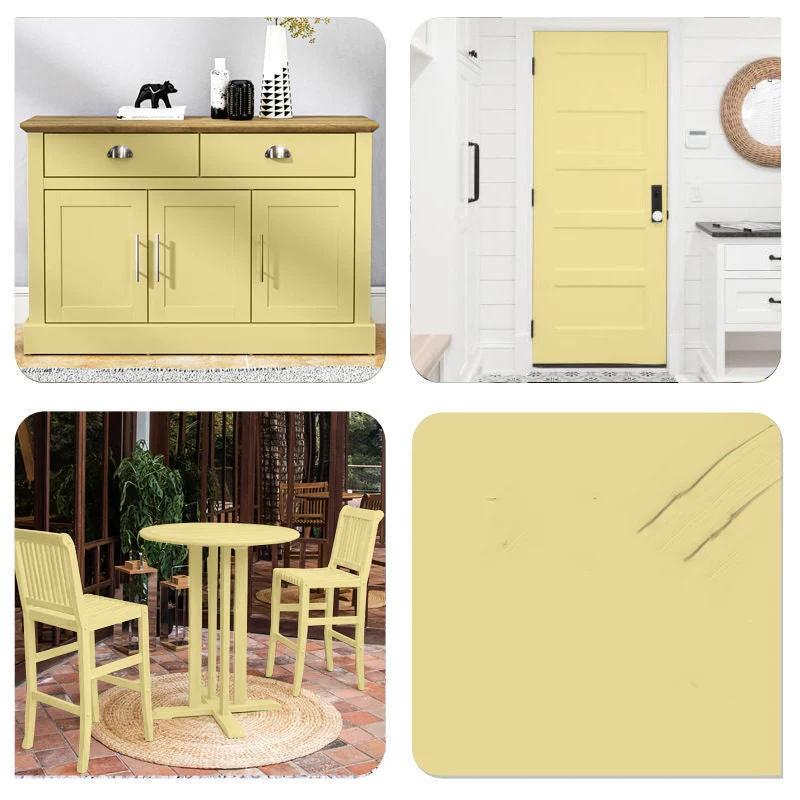 Peinture de rparation et de rnovation de meubles en bois cologique, sans odeur, base d'eau