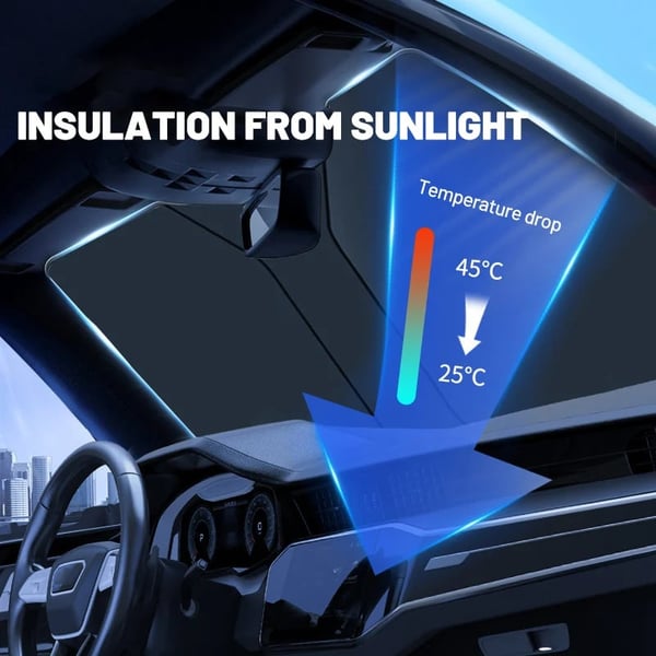 Vente chaud Pare-soleil pliable pour pare-brise