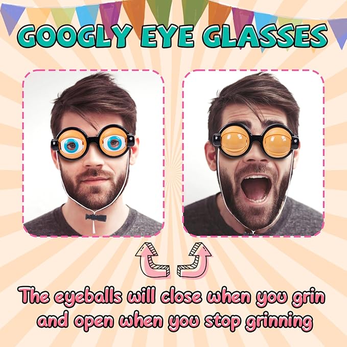 DE NO?L 50 % DE RDUCTION Lunettes amusantes avec mcanisme d'?il qui cligne