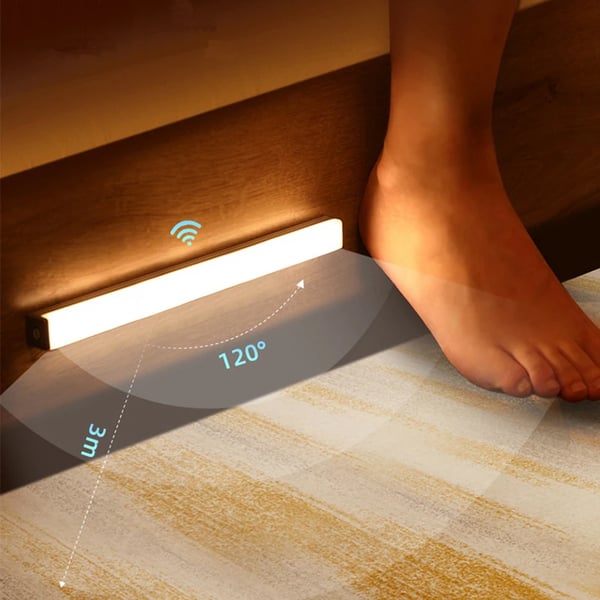 Sonderangebot 50 % Rabatt magnetische wiederaufladbare LED-Lampen mit intelligentem Sensor ohne Bohren