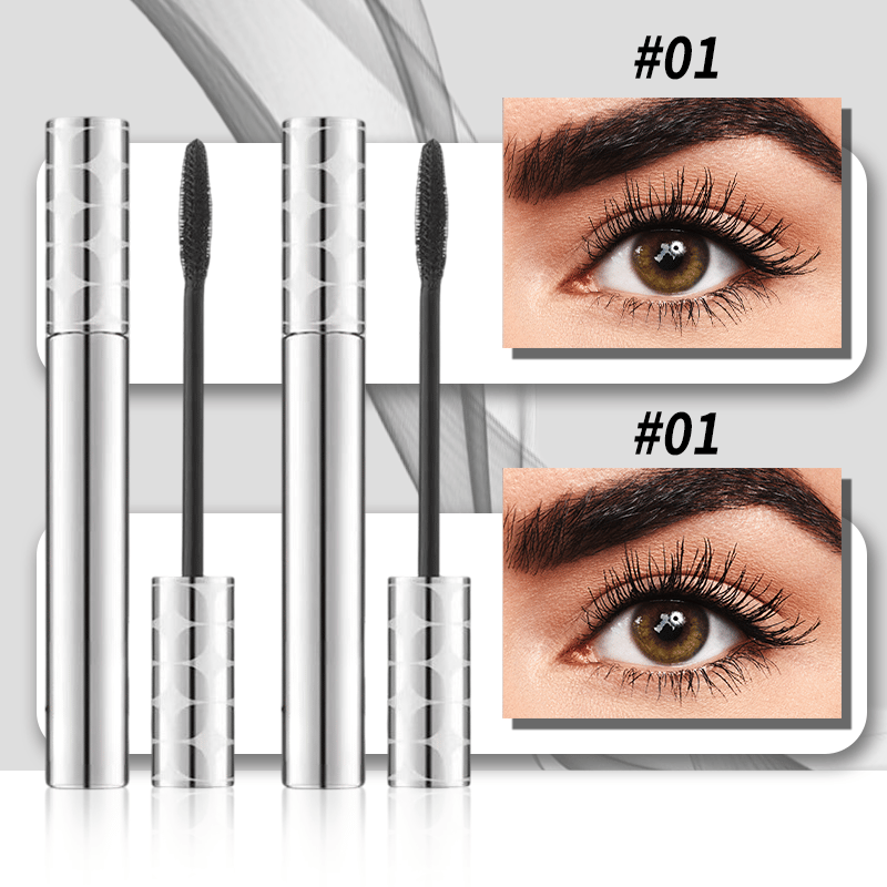Mascara Toucher Tubing duo noir et marron pour le maquillage des cils
