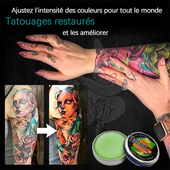 Baume Aprs-Soin claircissant pour Tatouage