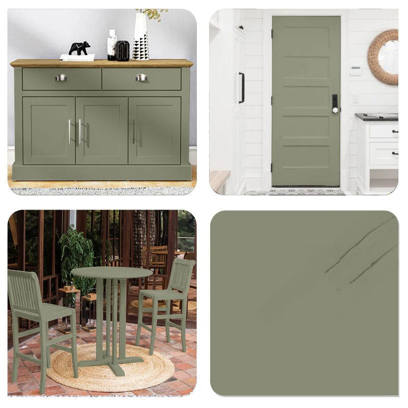 Peinture de rparation et de rnovation de meubles en bois cologique, sans odeur, base d'eau