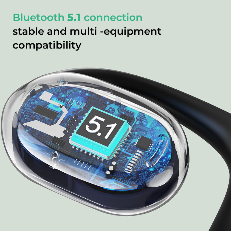 Kabelloser Bluetooth-Ohrbügel-Kopfhörer