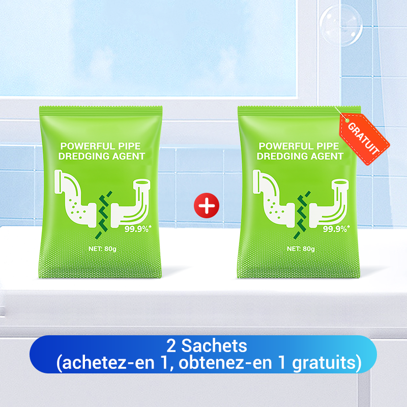 Achetez-en 1 et obtenez-en 1 gratuitement Poudre puissante pour le curage des tuyaux