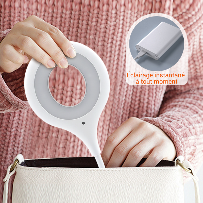 Lampe LED USB commande vocale haute technologie