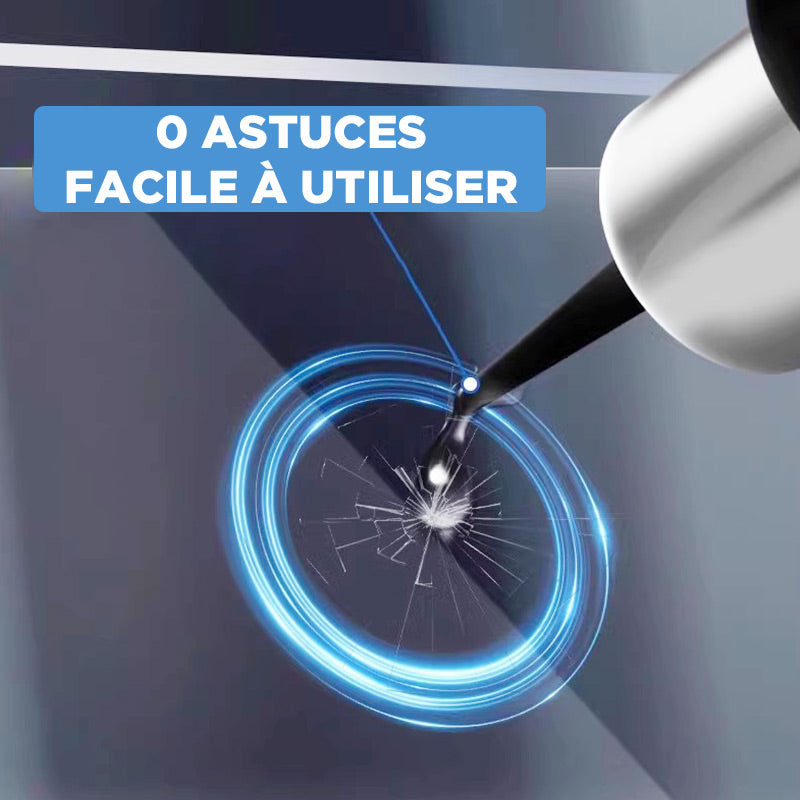 KAUFE 1, ERHALTE 1 GRATIS Reparaturset für rissiges Glas, unsichtbares Ergebnis in 20 Min., einfach anzuwenden