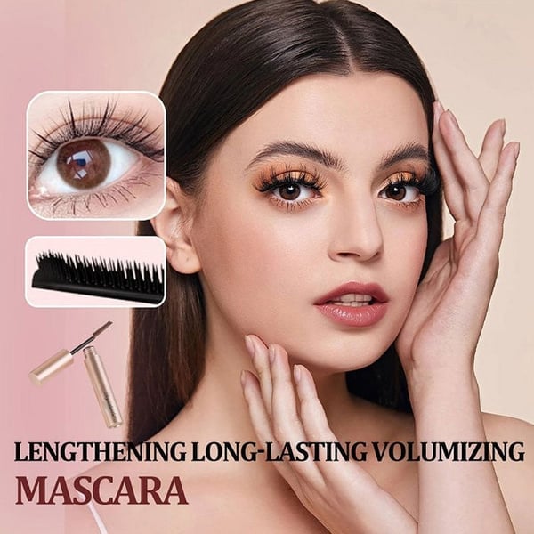 Mascara Toucher Tubing duo noir et marron pour le maquillage des cils
