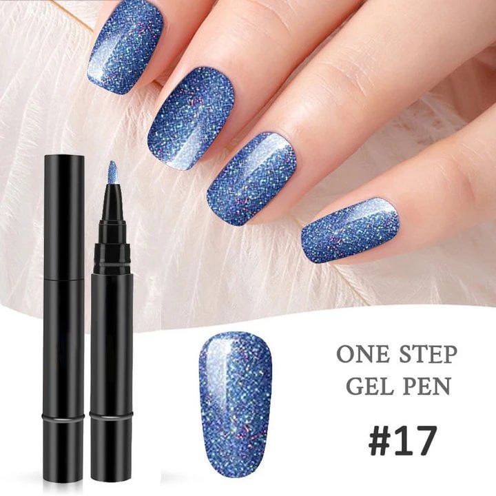 Offre dure limite: 1 achet, 1 offert - 19,99 Stylo gel pour ongles One Step Mini-lampe UV de poche offerte