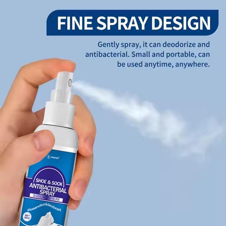 Natürliches antibakterielles Deodorant-Spray für Schuhe & Socken