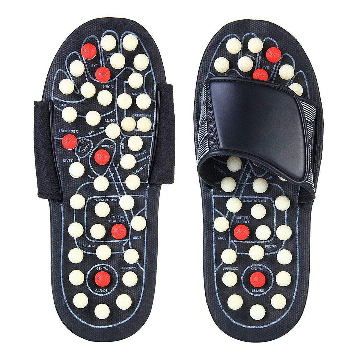 Chaussons d'acupression et de magntothrapie 50 % DE RDUCTION